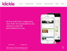 Tablet Screenshot of klickle.com